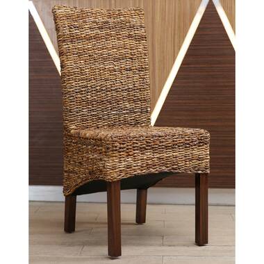 Anaya dining chair discount in rattan abaca